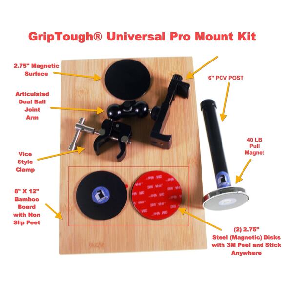 GripTough® MMS Universal Pro Mount Kit - Picture 7 of 7